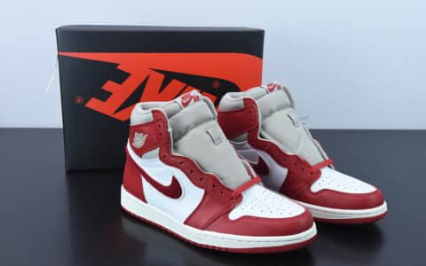 乔丹Air Jordan 1 High OG WMNS “Chenille” AJ1 乔丹1代白红灯芯绒高帮篮球鞋纯原版本 货号：DJ4891-061