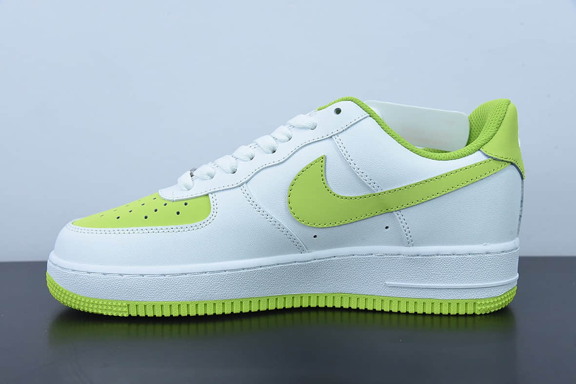 耐克Nike Air Force 1 Low 07 AF1白草绿空军一号休闲板鞋纯原版本 货号：AF1234-002