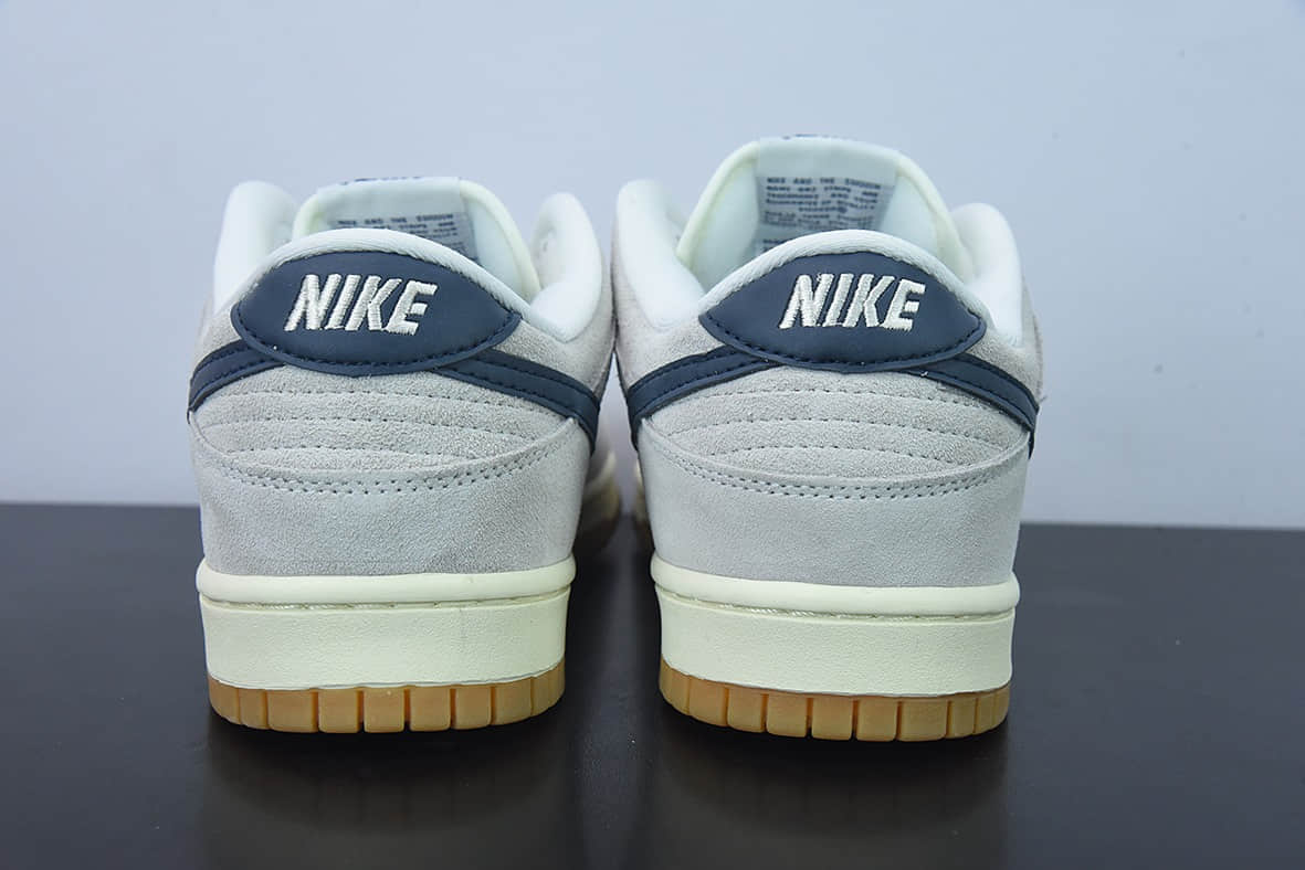 耐克Nike By You SB Dunk Low Retro SP“白灰深蓝”扣篮系列低帮休闲运动滑板板鞋纯原版本 货号：HC0808-200