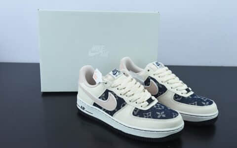 耐克Nike Air Force 1 '07 印花拼接空军一号低帮休闲板鞋纯原版本 货号：315122-667