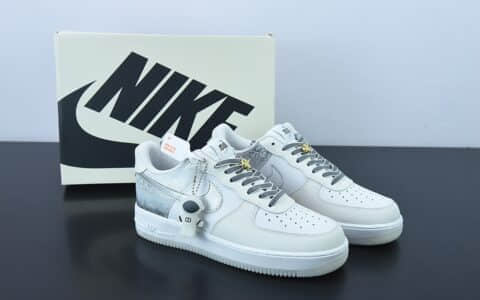 耐克Nike Air Force 1 Low 太空银50周年空军一号低帮休闲板鞋纯原版本 货号：DA8302-333