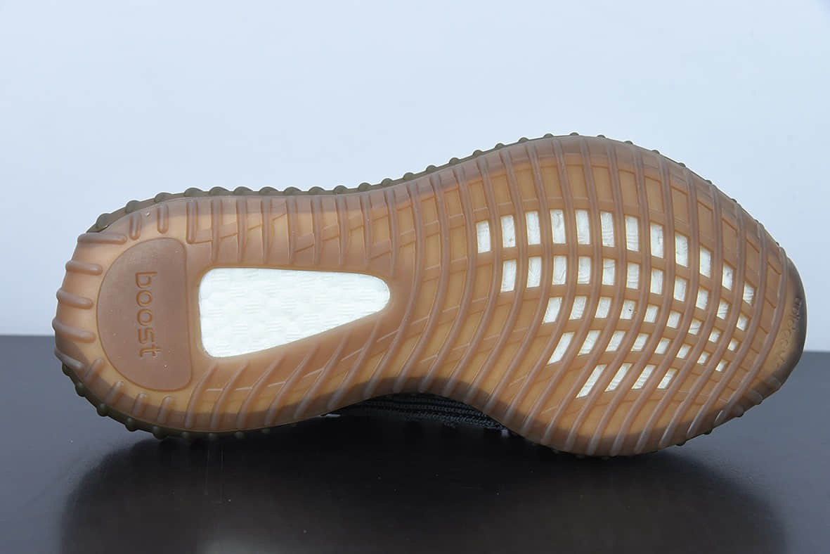 阿迪达斯Adidas originals Yeezy 350 Boost V2 CMPCT“Slate Blue”石板蓝椰子百搭轻便爆米花中底休闲运动慢跑鞋纯原版本 货号：GX9401