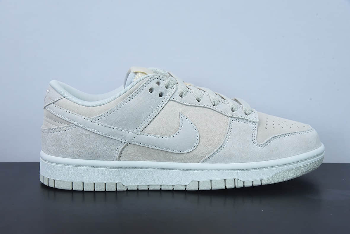 耐克Nike SB Zoom Dunk Low 复古奶灰色扣篮系列经典百搭休闲运动板鞋纯原版本 货号：DD8338-001