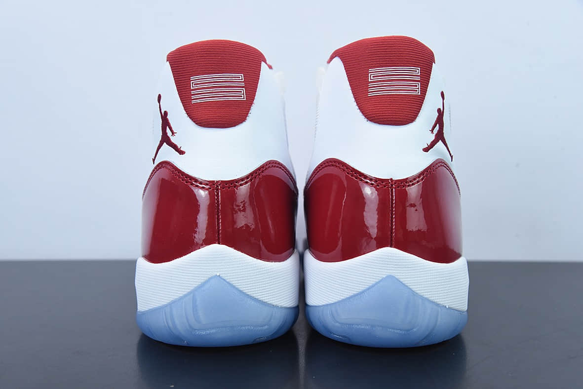 乔丹Air Jordan 11 Cherry AJ11 樱桃红高帮实战篮球鞋纯原版本 货号：CT8012-116