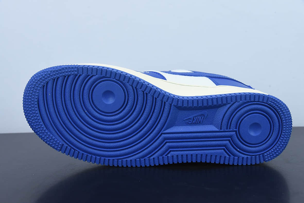 耐克Nike Air Force 1 Low’07 白蓝涂鸦二次元复古主题空军一号低帮休闲板鞋纯原版本 货号：DO5220-165
