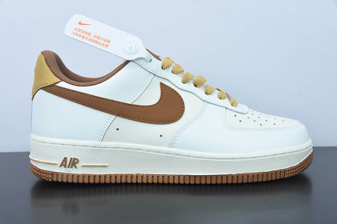 耐克Nike Air Force 1 巴木色空军一号经典低帮休闲板鞋纯原版本 货号：CW3388-204