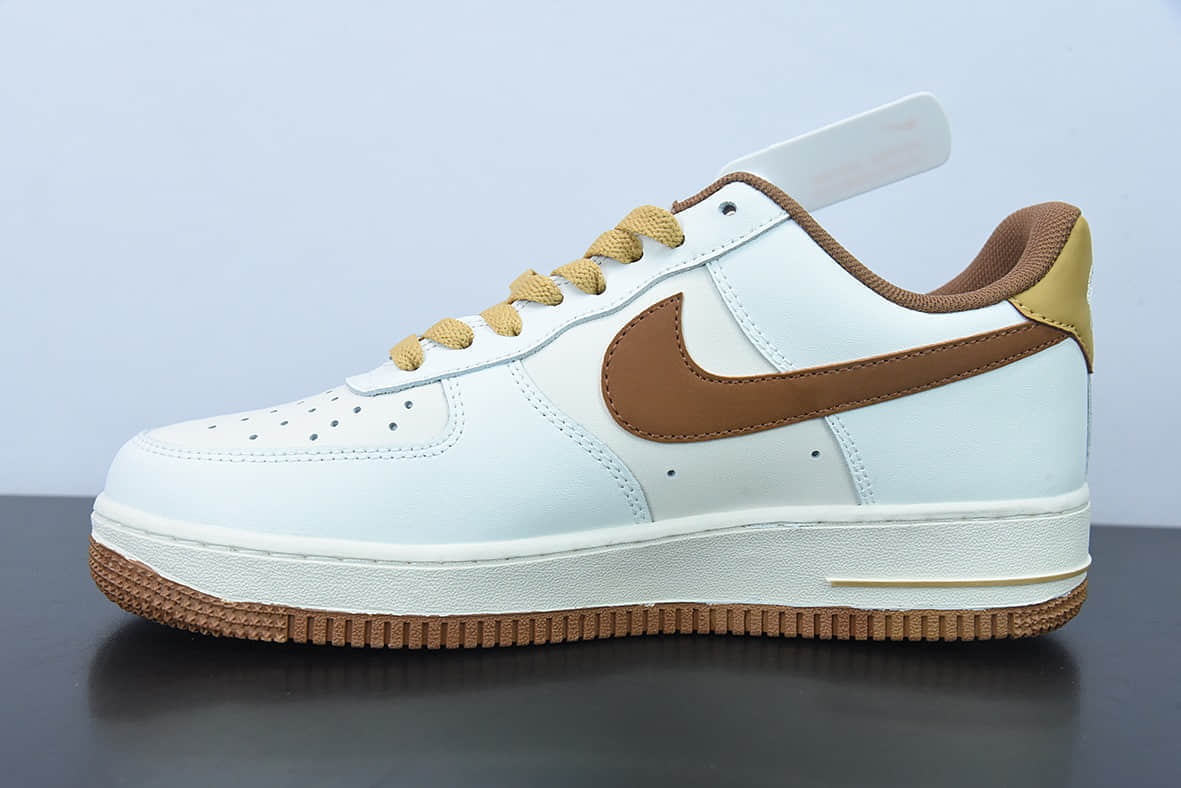 耐克Nike Air Force 1 巴木色空军一号经典低帮休闲板鞋纯原版本 货号：CW3388-204