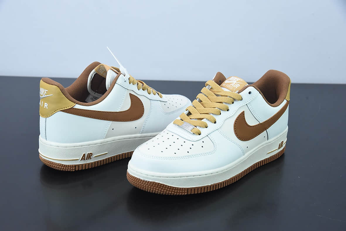 耐克Nike Air Force 1 巴木色空军一号经典低帮休闲板鞋纯原版本 货号：CW3388-204