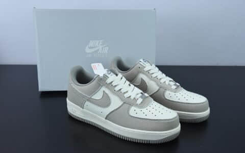 耐克Nike Air Force 1 帆布灰空军一号低帮休闲板鞋纯原版本 货号：BQ5806-228