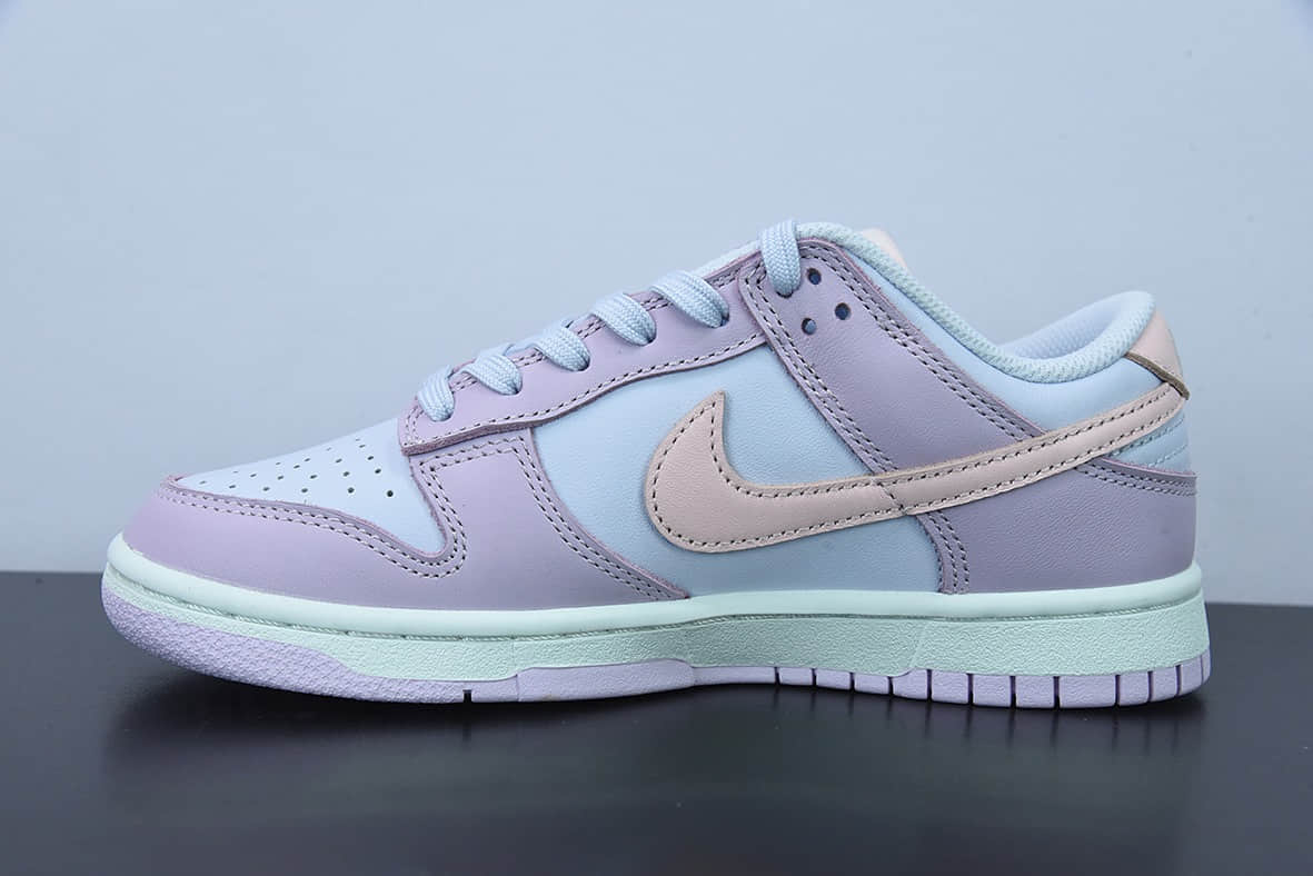 耐克Nike SB Dunk Low 粉紫扣篮系列复古低帮休闲运动滑板板鞋纯原版本 货号：DD1503-001