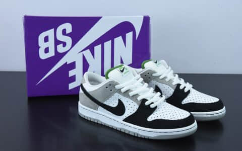 耐克Nike SB Dunk Low Chloroph yll 灰白黑叶绿素低帮休闲板鞋纯原版本 货号：BQ6817-011