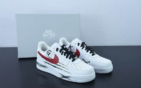 耐克Nike Air Force 1 金刚涂鸦空军一号低帮运动休闲板鞋纯原版本 货号：CW2288-111