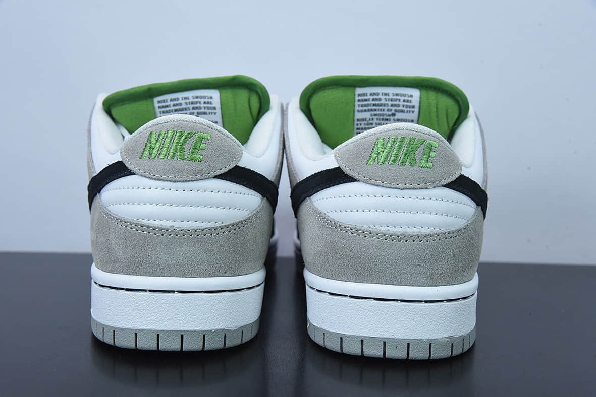 耐克Nike SB Dunk Low Chloroph yll 灰白黑叶绿素低帮休闲板鞋纯原版本 货号：BQ6817-011