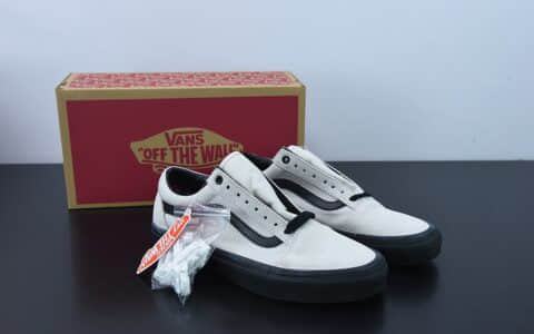 万斯Vans Old Skool 黑灰奥利奥低帮帆布硫化鞋纯原版本 货号：VN0A5FCBKIG