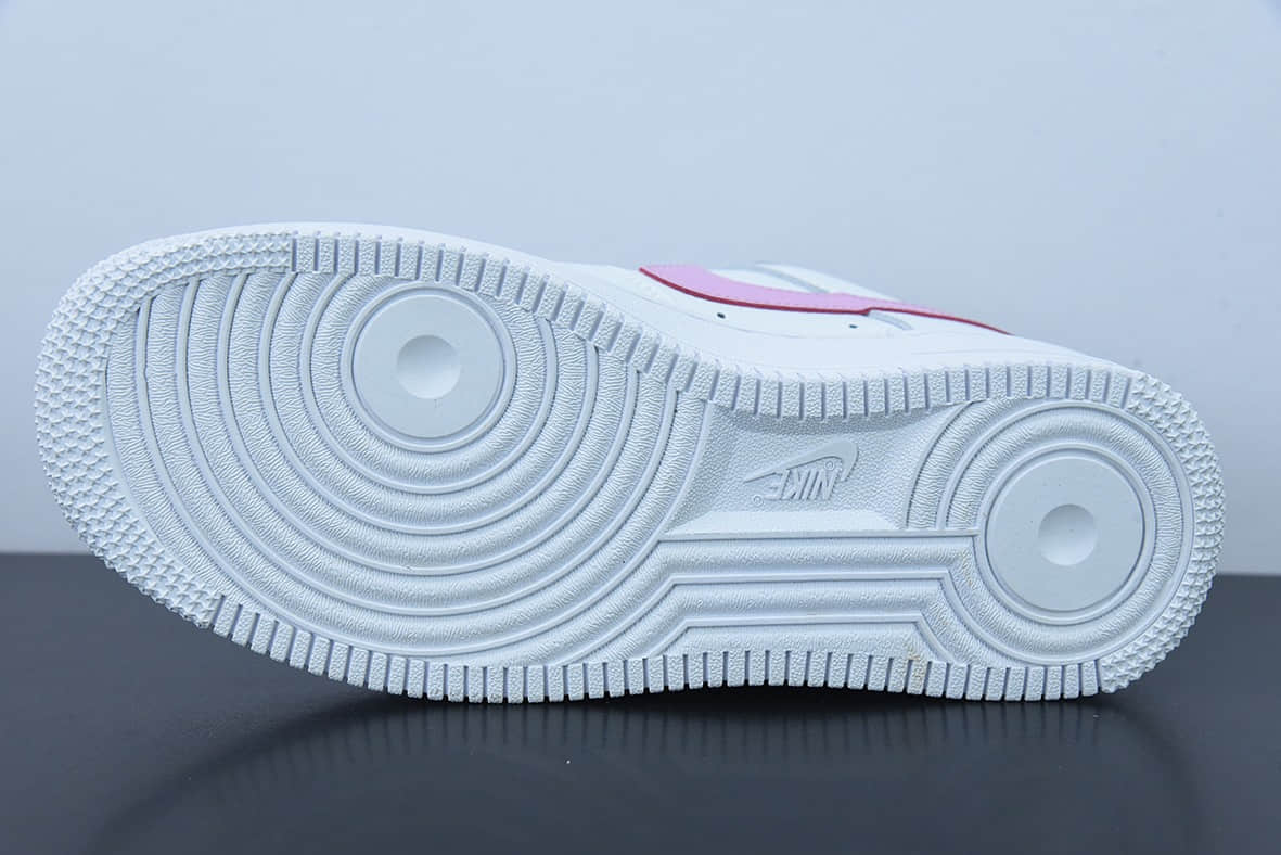 耐克Nike Air Force 1’07 LowWhiteLight Grey浅紫白空军一号经典低帮休闲板鞋纯原版本 货号：DN1430-105
