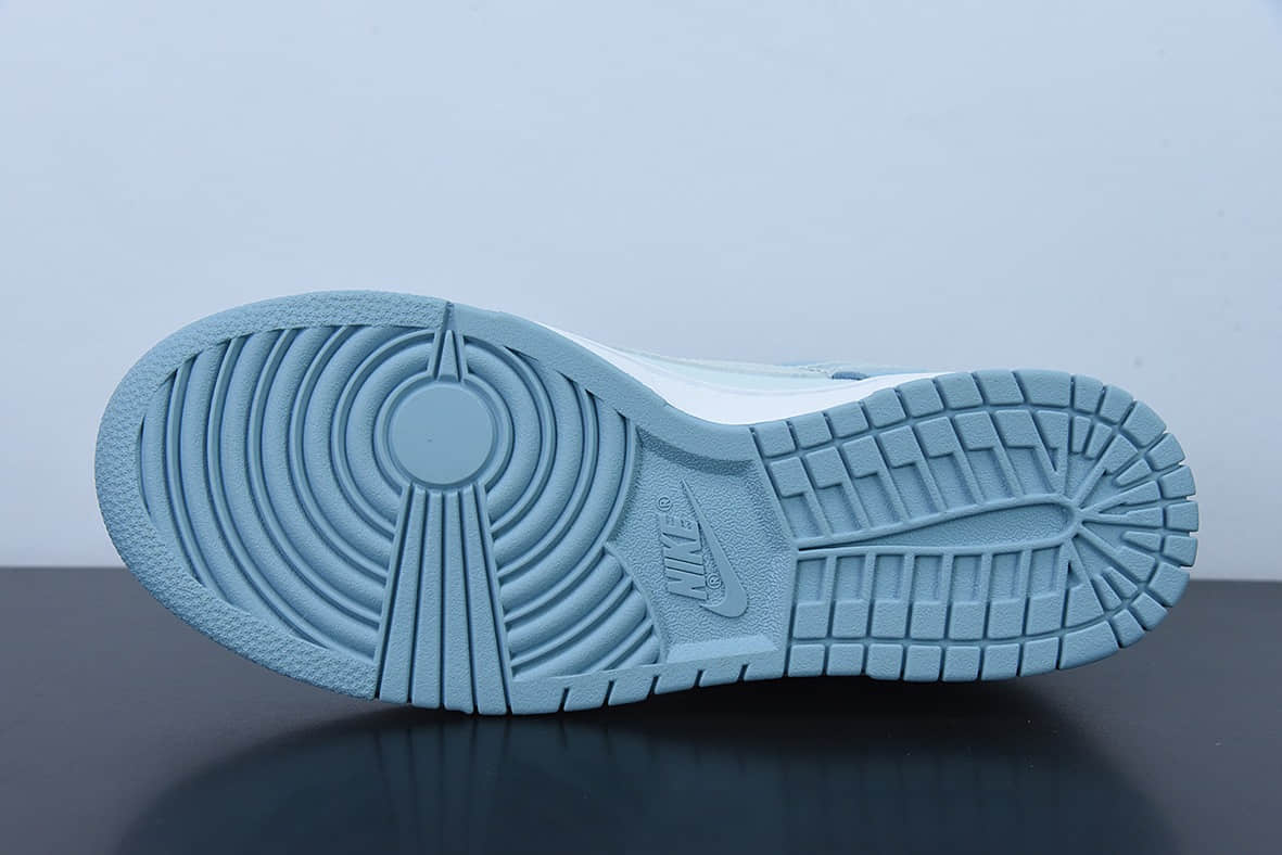 耐克Nike SB Dunk Low Pro 白浅蓝透明钩蓝灰复古低帮休闲运动滑板板鞋纯原版本 货号：DH9765-401