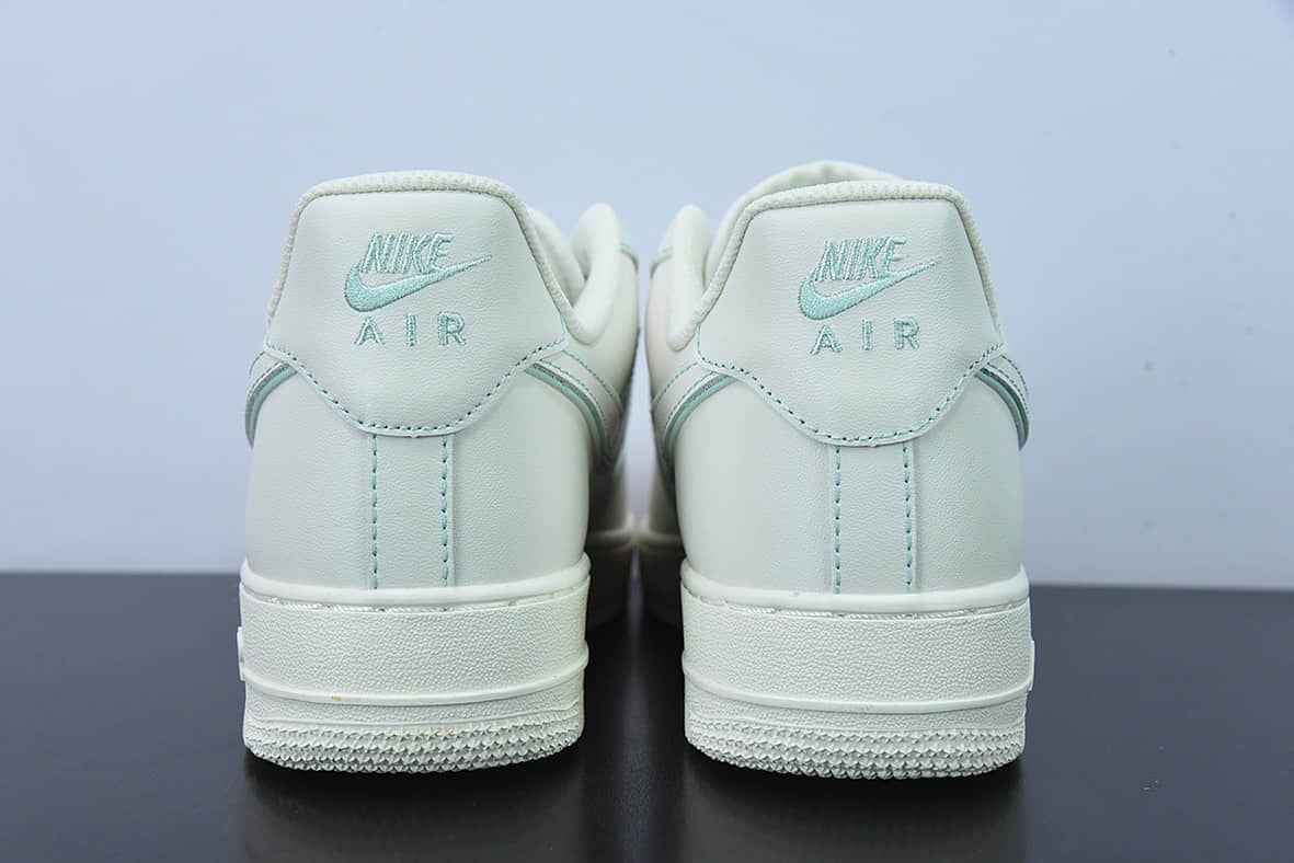 耐克Nike Air Force 1 Low 兔八哥满天星米白薄荷绿车线空军一号经典低帮休闲板鞋纯原版本 货号：315122-707