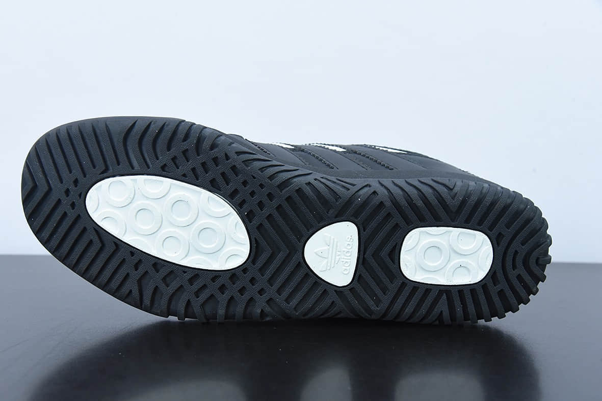 阿迪达斯Adidas FA Dorsey阿迪三叶草黑白板鞋纯原版本 货号：FX3730