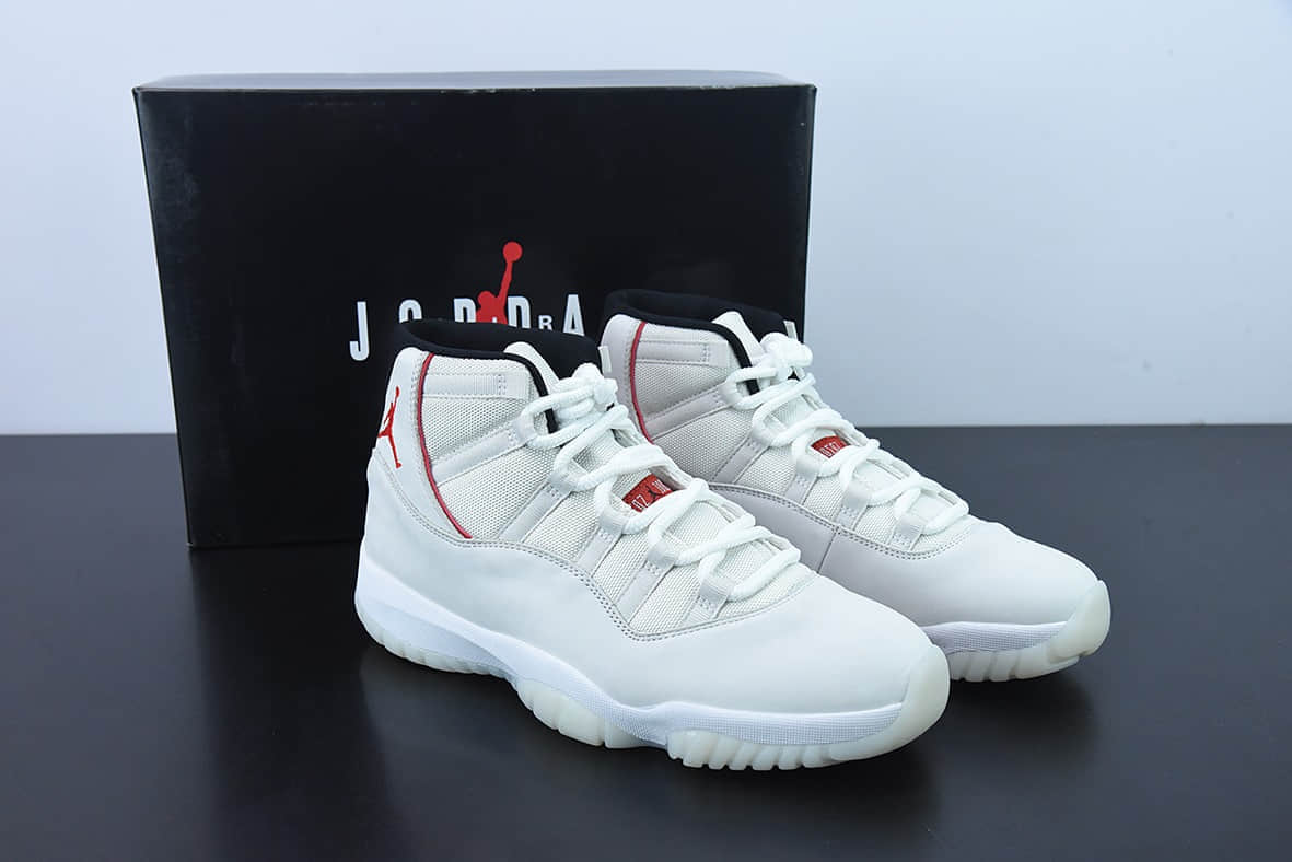 乔丹Air Jordan 11 Platinum Tint AJ11 乔11兔八哥高帮篮球鞋纯原版本 货号：378037-016