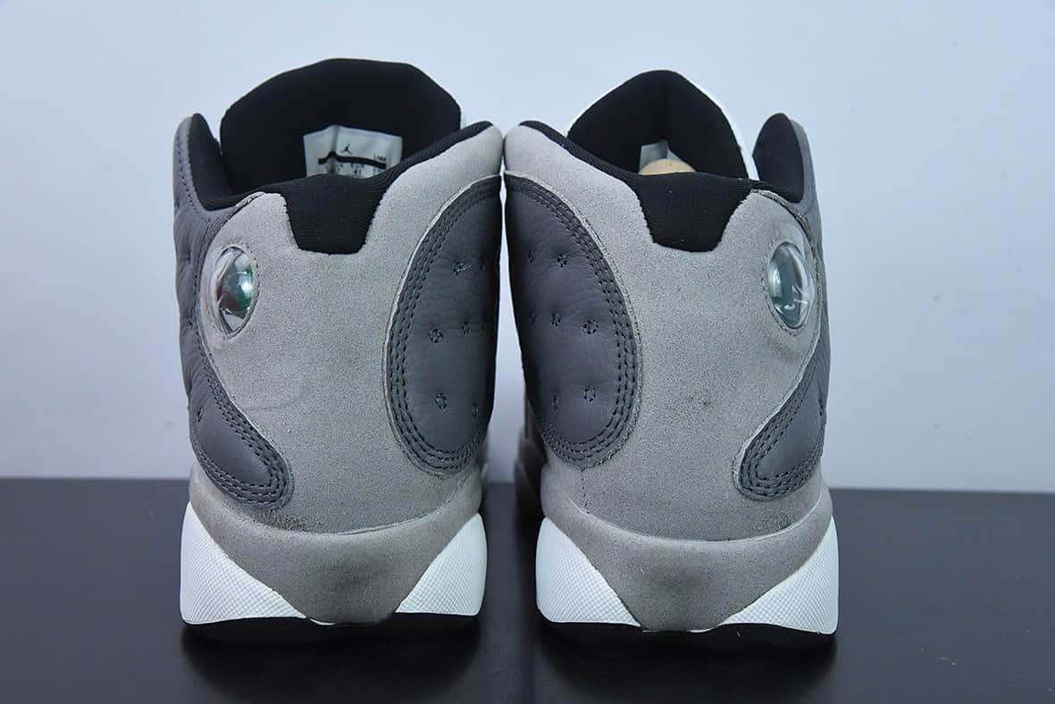 乔丹Air Jordan 13 Retro 雾霾灰渣渣灰高帮篮球鞋纯原版本 货号：414571-016