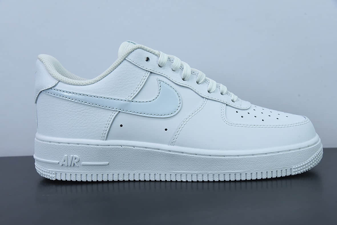 耐克Nike Air Force 1 Nk Low 浅蓝灰空军一号经典低帮休闲板鞋纯原版本 货号：CT3839-106