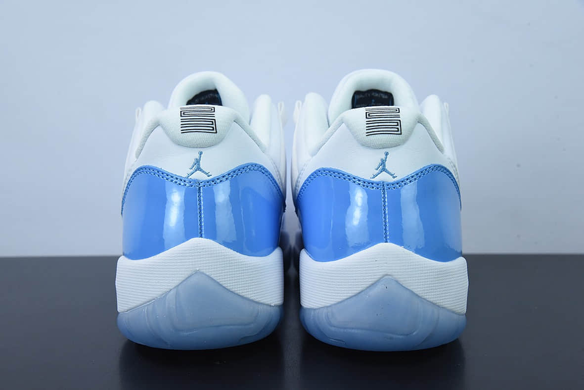 乔丹Air Jordan 11 Low “UNC”AJ11北卡蓝低帮篮球鞋纯原版本 货号：528895-106