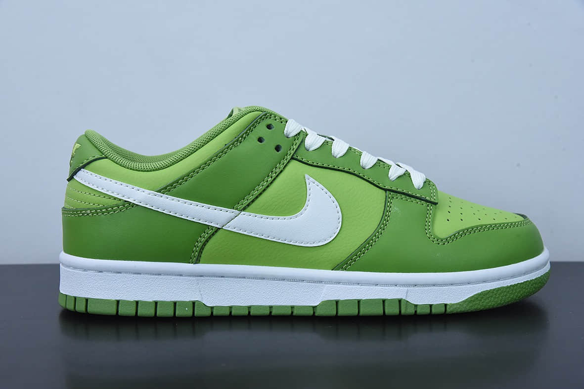 耐克Nike SB Dunk Low Green White 柠檬绿白SB扣篮系列低帮休闲运动滑板板鞋纯原版本 货号：DJ6188-300