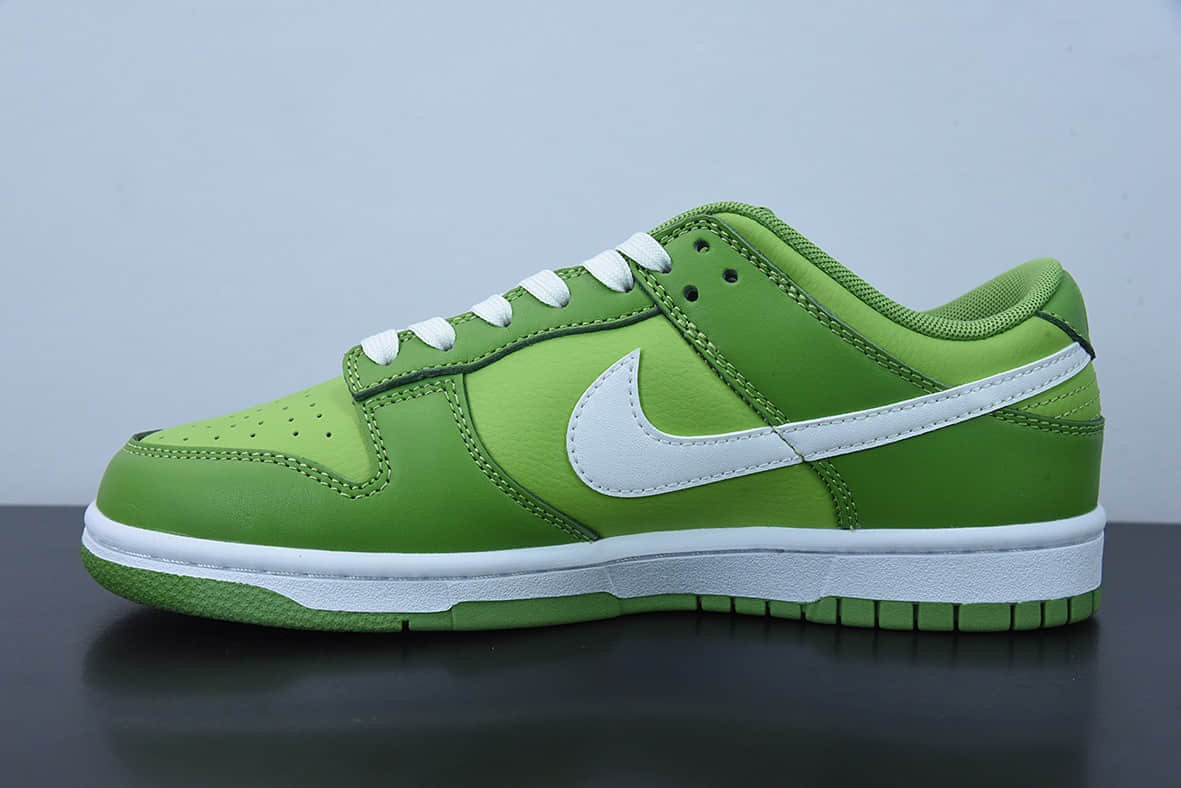 耐克Nike SB Dunk Low Green White 柠檬绿白SB扣篮系列低帮休闲运动滑板板鞋纯原版本 货号：DJ6188-300