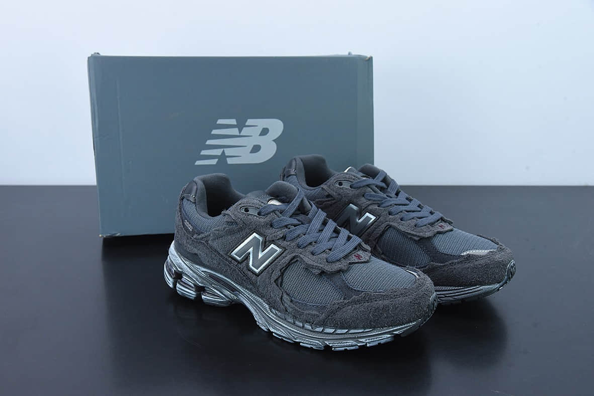 新百伦New Balance 2002RProtection Pack系列碳黑金做旧复古老爹风休闲运动慢跑鞋纯原版本 货号：M2002RDB