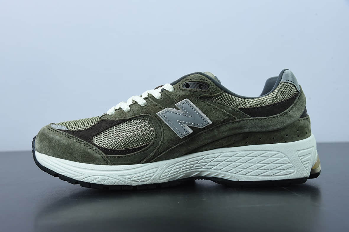 新百伦New Balance ML2002 麂皮橄榄绿灰银复古休闲跑步鞋纯原版本 货号：M2002RHN