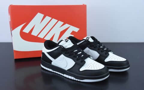 耐克Nike SB Dunk Low 黑白复古低帮休闲运动滑板板鞋纯原版本 货号：DJ6188-100