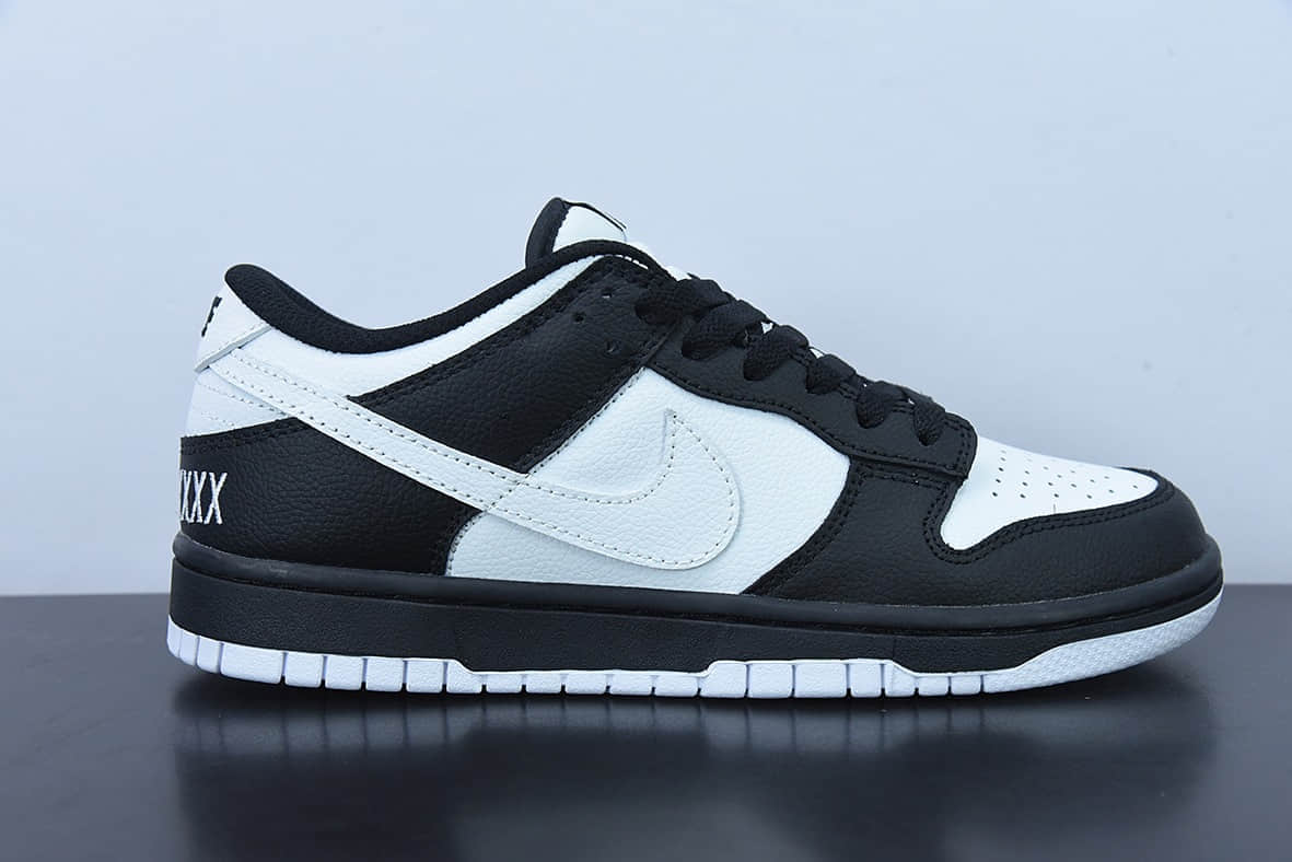 耐克Nike SB Dunk Low 黑白复古低帮休闲运动滑板板鞋纯原版本 货号：DJ6188-100