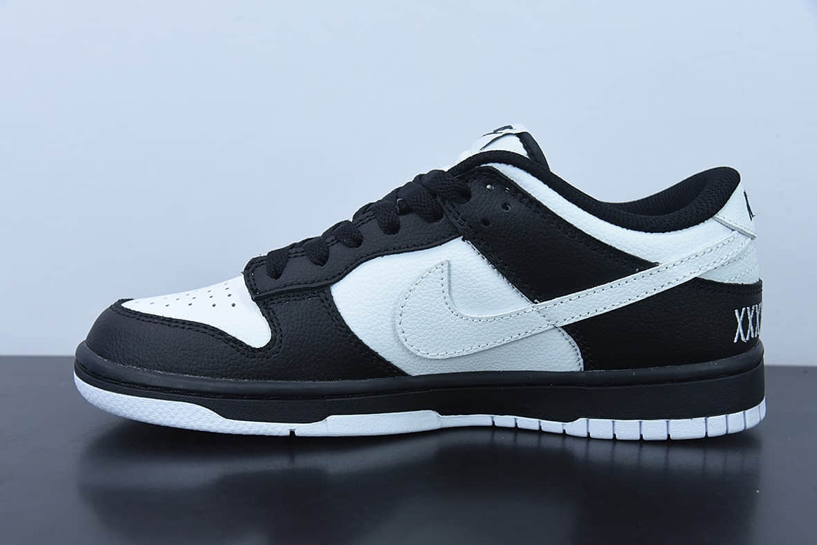 耐克Nike SB Dunk Low 黑白复古低帮休闲运动滑板板鞋纯原版本 货号：DJ6188-100