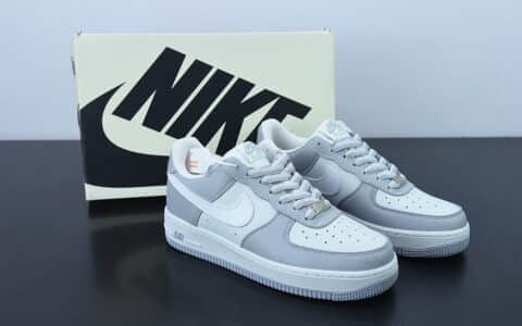 耐克Nike Air Force 1'07 Low 雾霾灰空军一号低帮休闲板鞋纯原版本 货号：CW1888-606