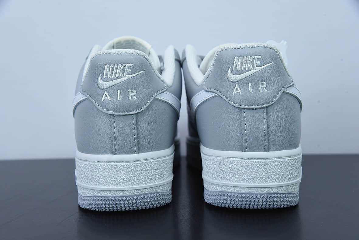 耐克Nike Air Force 1'07 Low 雾霾灰空军一号低帮休闲板鞋纯原版本 货号：CW1888-606