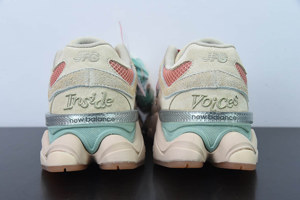 新百伦New Balance Joe Freshgoods x New Balance NB9060 联名款卡其粉色复古休闲运动慢跑鞋纯原版本 货号：U9060JF1