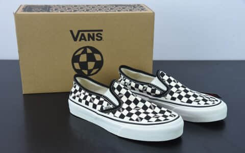 万斯Vans Silp on VR3 SF 万斯环保系列3.0黑白棋盘格低帮休闲板鞋纯原版本 货号：VN0A4BX81KP