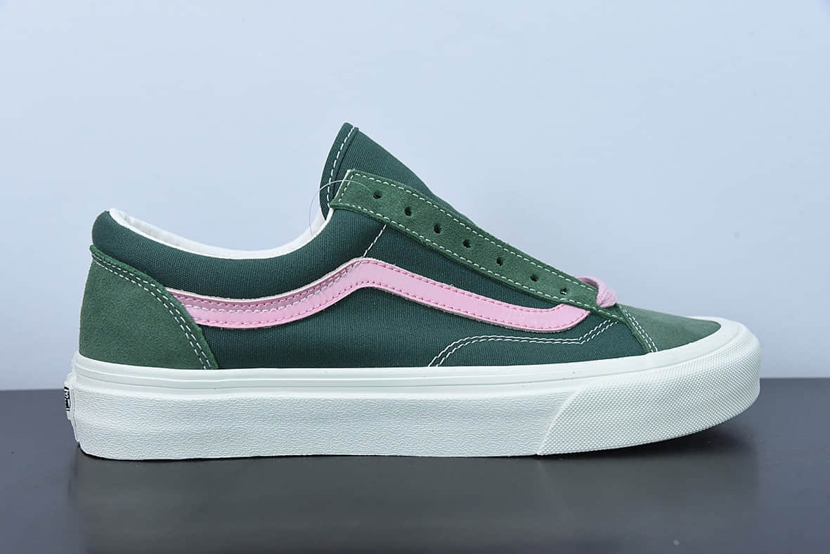 万斯Vans Style 36 冰淇淋绿色低帮休闲板鞋纯原版本 货号： VN0AHRF6U9M