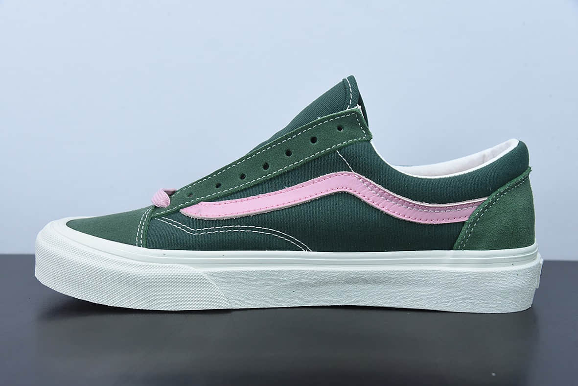 万斯Vans Style 36 冰淇淋绿色低帮休闲板鞋纯原版本 货号： VN0AHRF6U9M