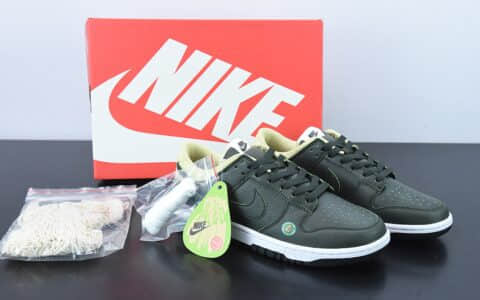 耐克Nike Dunk Low  Avocado 牛油果低帮运动休闲板鞋纯原版本 货号：DM7606-300