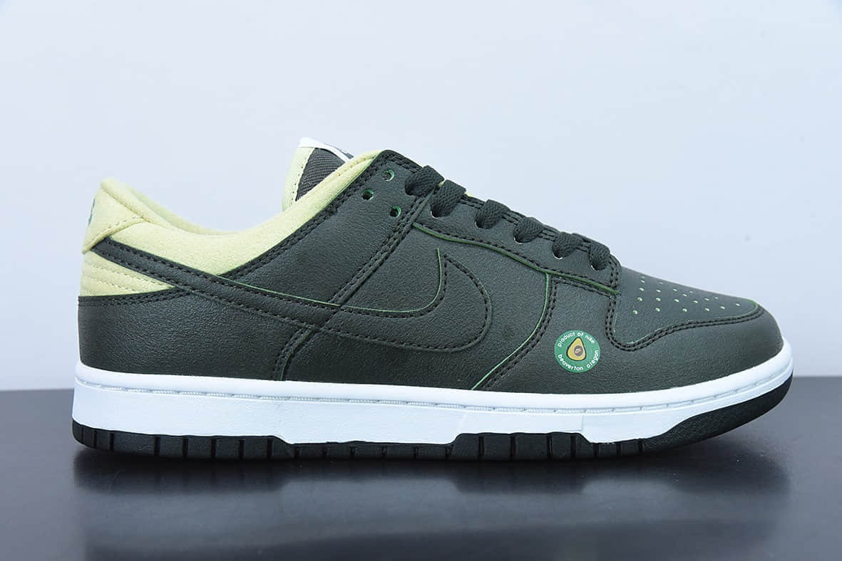 耐克Nike Dunk Low  Avocado 牛油果低帮运动休闲板鞋纯原版本 货号：DM7606-300