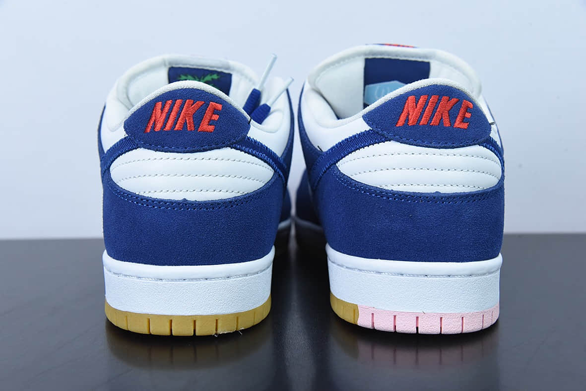 耐克Nike SB Dunk Low 白蓝洛杉矶道奇SB扣碎篮板时尚休闲板鞋纯原版本 货号：DO9395-400