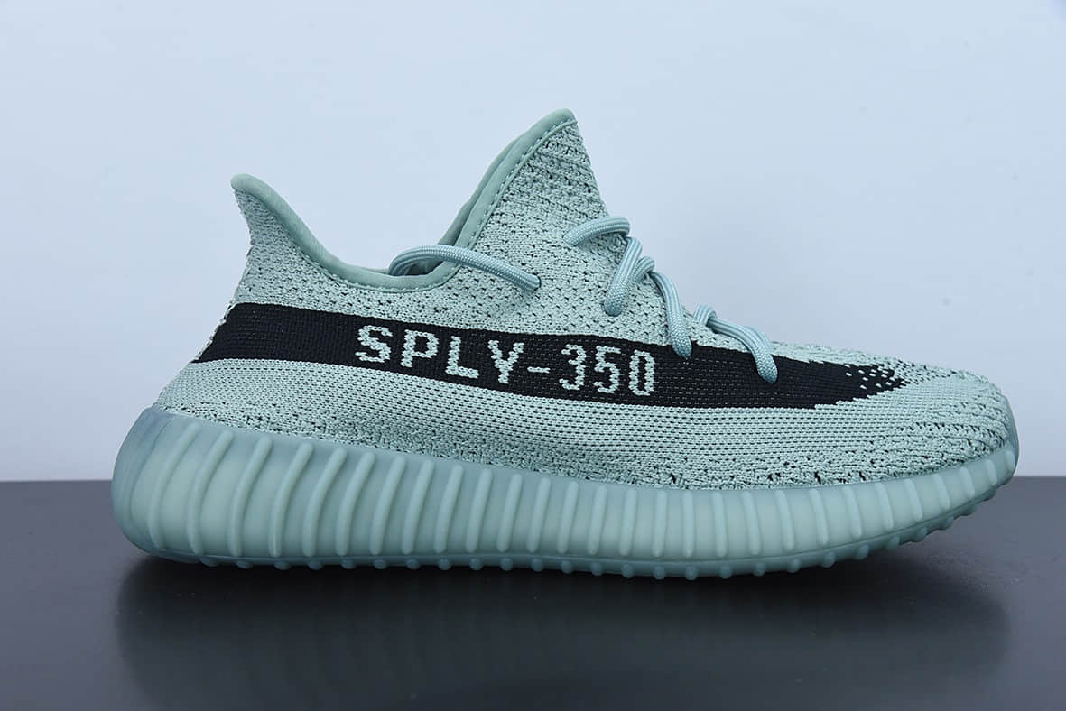 阿迪达斯Adidas Yeezy Boost 350V2 椰子350系列灰绿黑2022新款爆米花休闲运动鞋纯原版本 货号：HQ2060