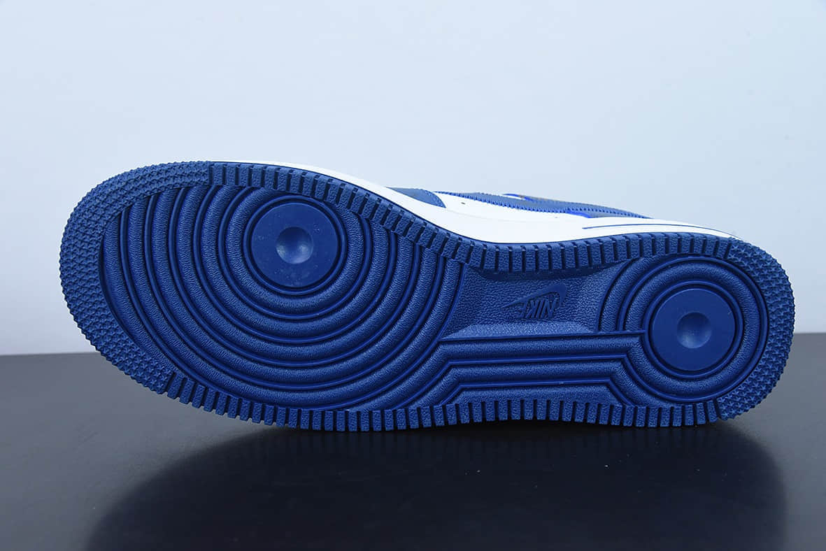 耐克Nike x LV Air Force 1'07 Low LV联名款白蓝印花空军一号低帮经典百搭休闲运动板鞋纯原版本 货号：MS0232