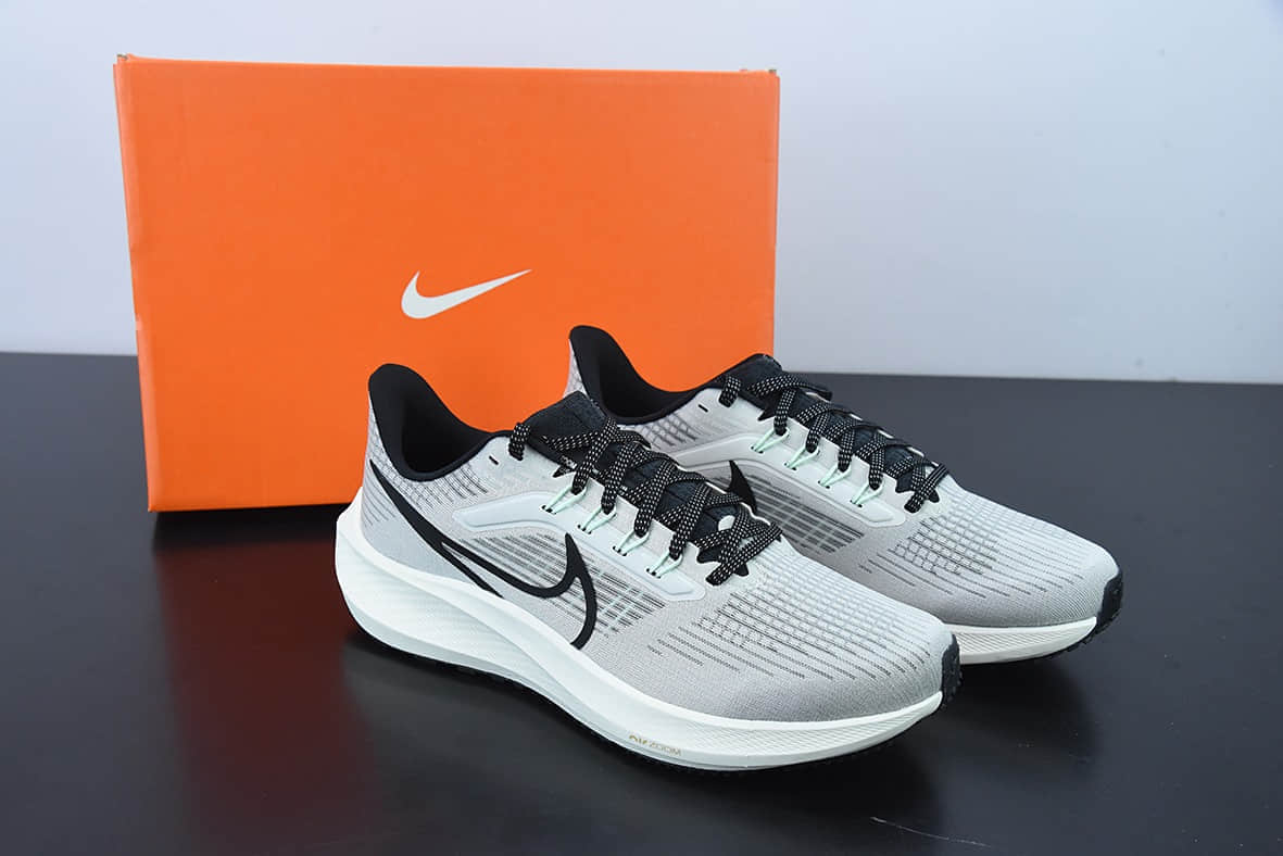 耐克Nike Air Zoom Pegasus 39 登月39代灰银黑网面透气跑鞋纯原版本 货号：DH4071-004