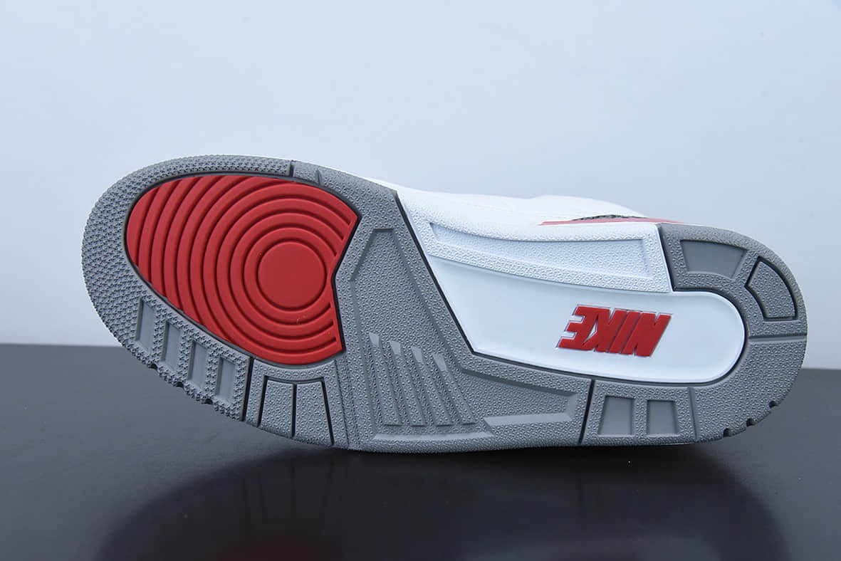 乔丹Air Jordan 3 “Fire Red”火焰红 2022复刻版中帮篮球鞋纯原版本 货号：DN3707-160