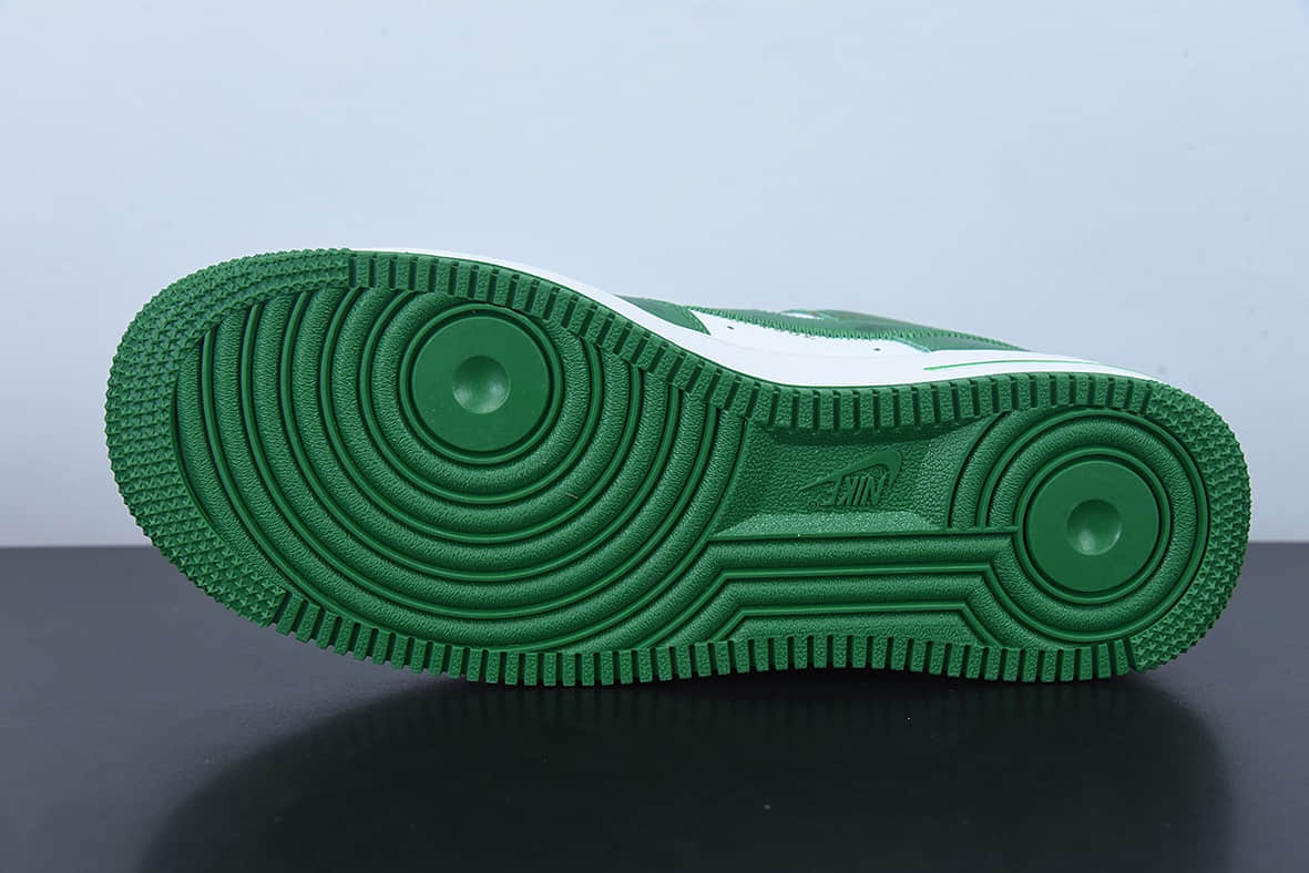耐克Nike LV×Nike Air Force 1 Low 07 LV联名款白绿印花低帮休闲板鞋纯原版本 货号：MS0232