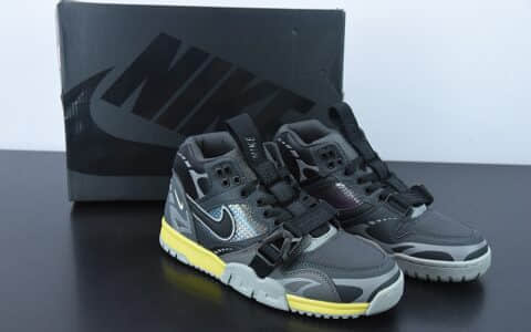 耐克Nike Air Trainer 1 SP 耐克黑曜石复古休闲反光篮球鞋纯原版本 货号：DH7338-001