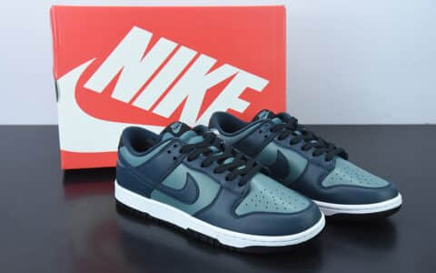 耐克Nike Dunk Low  Ocean 墨水蓝低帮运动休闲板鞋纯原版本 货号：DR9705-300