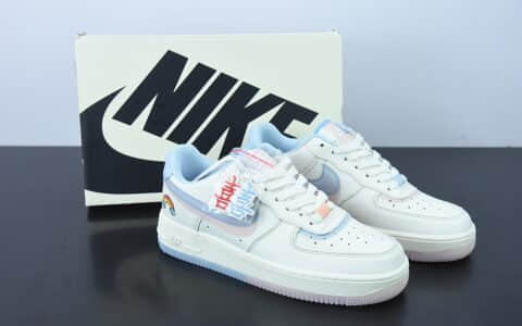 耐克Nike Air Force 1“Magpie Bridge” “囍鹊桥”七夕限定空军一号低帮休闲板鞋纯原版本 货号：CW1574-805